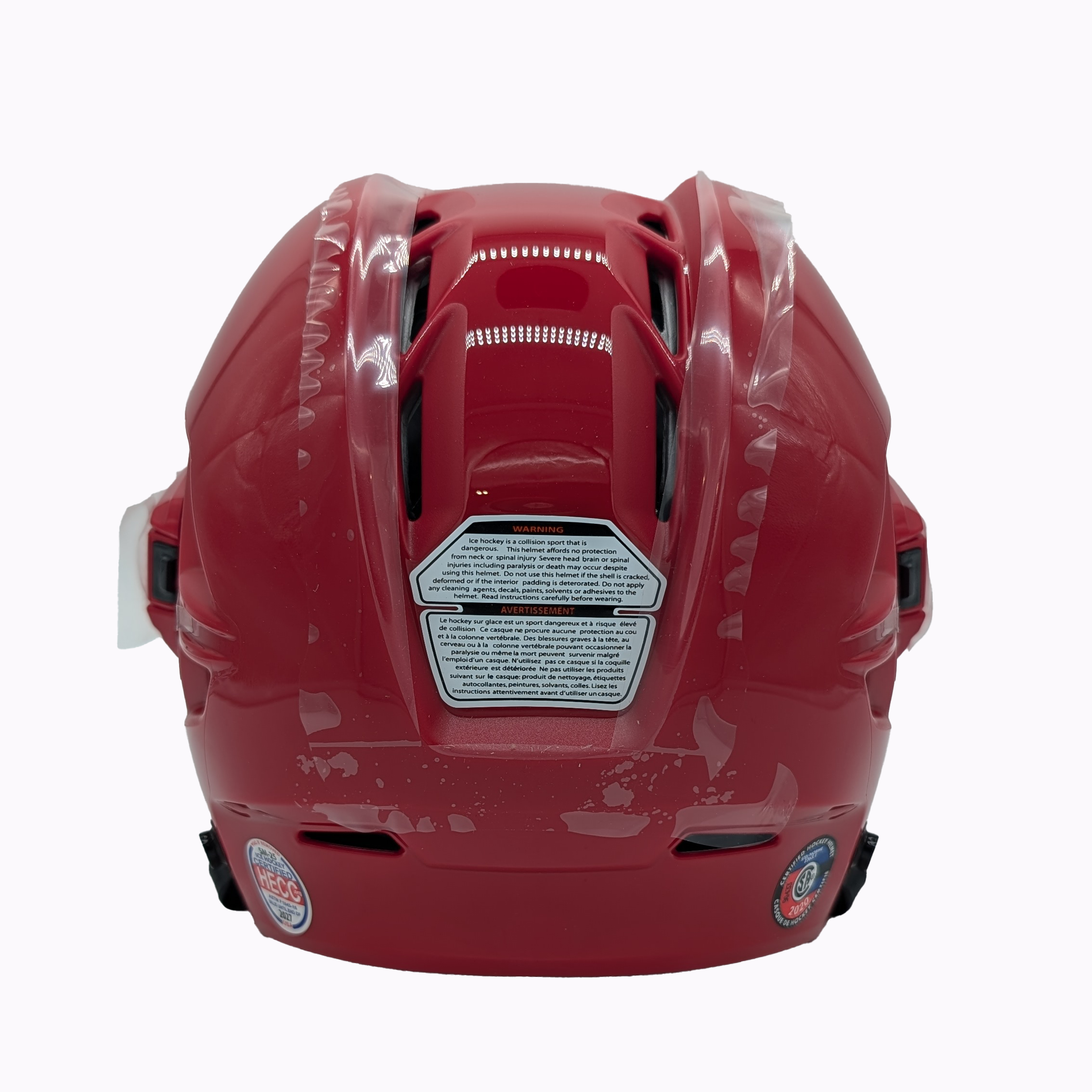 CCM Tacks 910 - Casque de hockey (rouge)